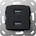 Gira Разъем USB 3.0 A 2 местн